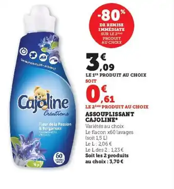 Assouplissant Cajoline
