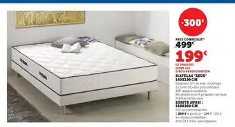 Matelas "Zeus" 140x190 cm