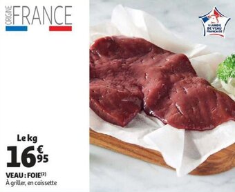 Veau : foie