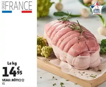 Auchan Veau : rôti offre