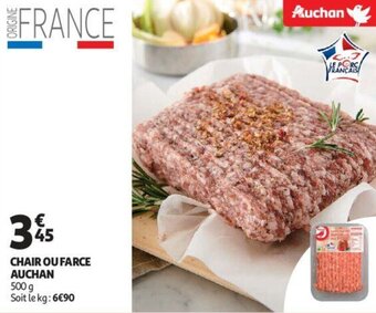 Auchan Chair ou farce auchan offre