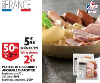 Auchan Plateau de choucroute auchan le charcutier offre