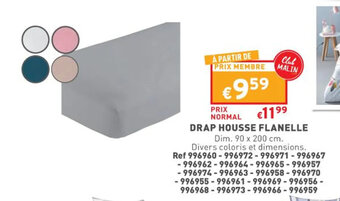 Trafic Drap Housse Flanelle offre