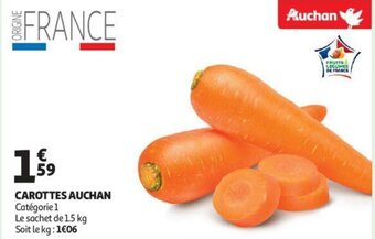 Auchan Carottes auchan offre