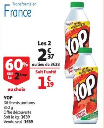 Auchan Yop offre