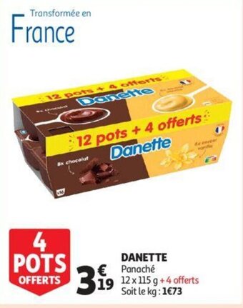 Auchan Danette offre