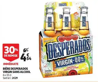 Auchan Bière desperados virgin sans alcool offre