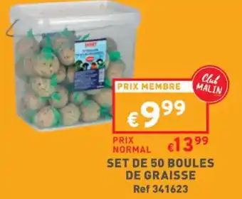 Trafic Set de 50 Boules de Graisse offre