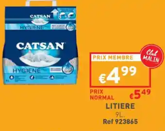Trafic Litiere offre