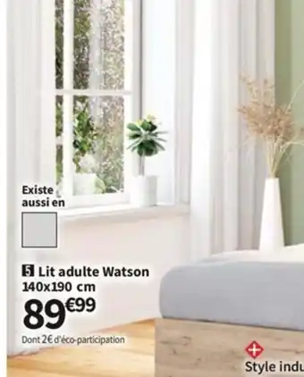 Conforama Lit Adulte Watson 140x190cm offre