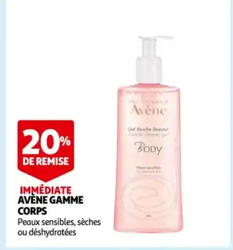 Auchan Parapharmacie Avène Gamme Corps offre