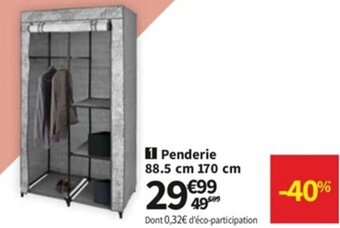 Conforama Penderie offre