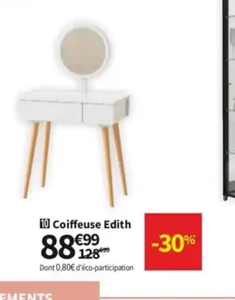 Conforama Coiffeuse Edith offre