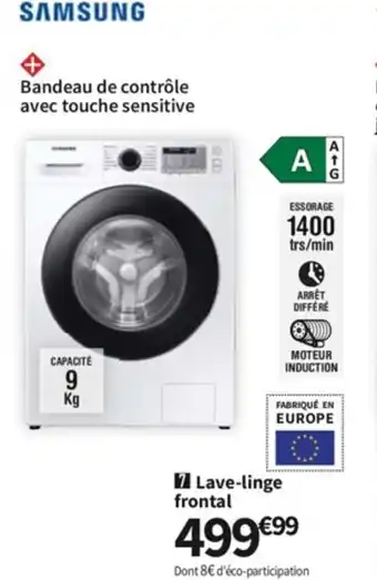 Conforama Samsung Lave-Linge Frontal offre