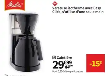 Conforama Cafetiere offre