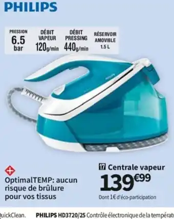 Conforama Philips Centrale Vapeur offre
