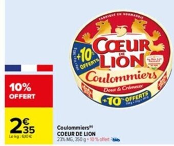 Carrefour Coulommiers Coeur de Lion offre