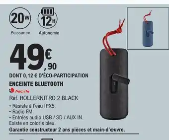Enceintes bluetooth