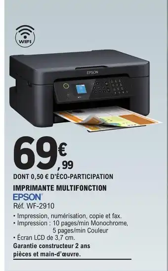 E.Leclerc Imprimante multifunction epson offre