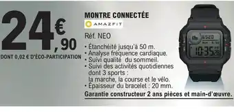 E.Leclerc Montre connectee offre