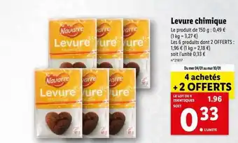 Levure chimique navarre
