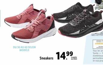 Lidl Sneakers offre