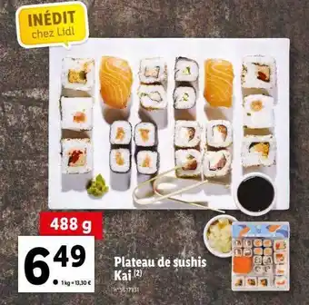 Lidl Plateau de sushis kai offre