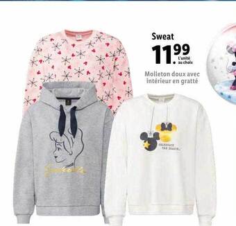 Lidl Sweat offre
