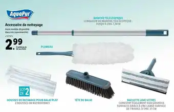 Lidl Accessoire de nettoyage aquapur offre