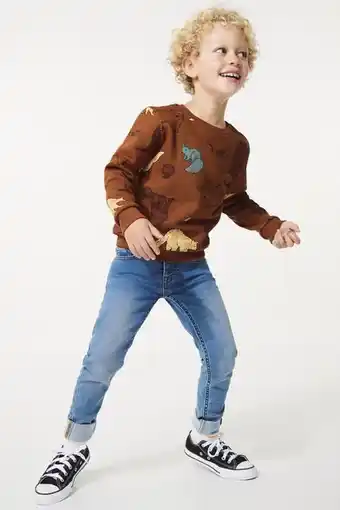 HEMA Sweat enfant camping marron offre