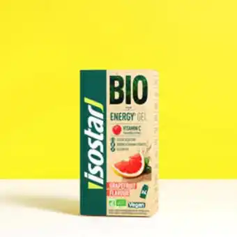 Decathlon Gel énergétique bio isostar saveur pamplemousse 4x 25g offre