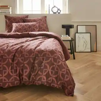 Housse de couette en satin bci formes géométriques