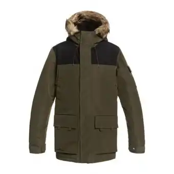 Quiksilver - manteau vert - promo les essentiels homme