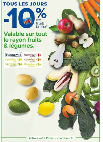 Rayon fruits & légumes