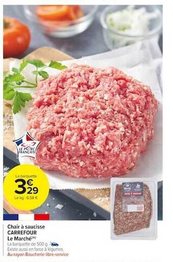 Carrefour Market Chair à saucisse carrefour le marché offre