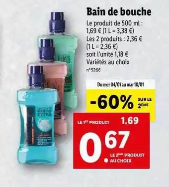 Bain de bouche