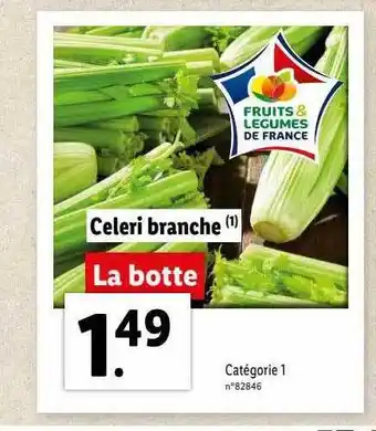 Lidl Céleri branche offre