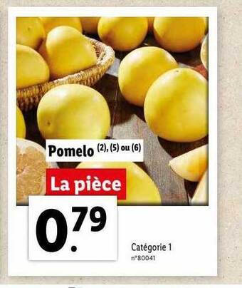 Lidl Pomelo offre