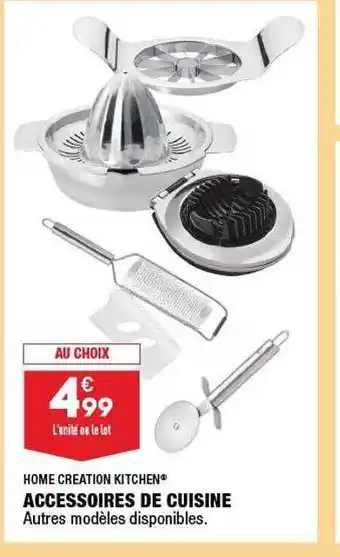 ALDI Accessoires de cuisine home creation kitchen offre