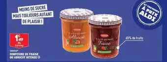 ALDI Confiture de fraise ou abricot intense tamara offre