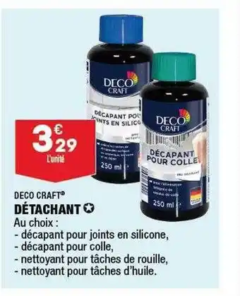ALDI Détachant déco craft offre
