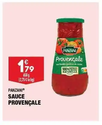ALDI Sauce provençale panzani offre