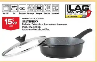 ALDI Sauteuse home creation kitchen offre