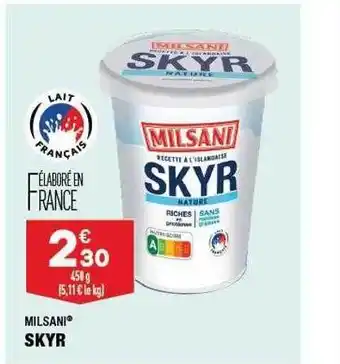 ALDI Skyr milsani offre