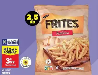 ALDI Frites mr frites offre