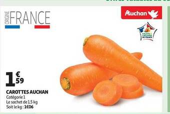 Auchan Carottes auchan offre