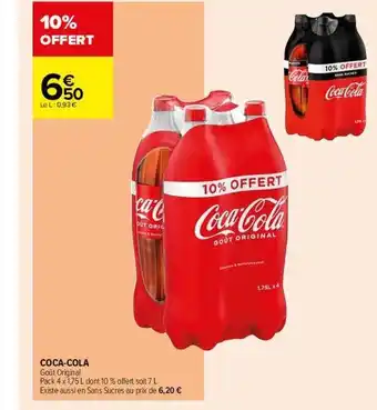 Carrefour Contact Coca-cola offre