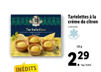 Lidl Tartelettes à La Crème De Citron offre