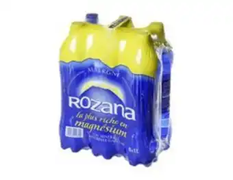 Eau gazeuse rozana