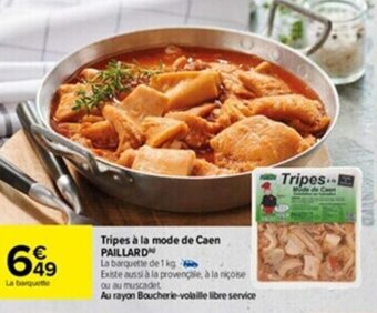 Carrefour Tripes a La Mode de Caen Paillard offre